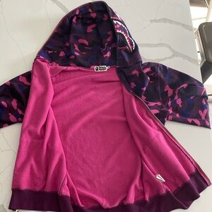 BAPE Color Camo Shark Full Zip Hoodie
Purple XXL